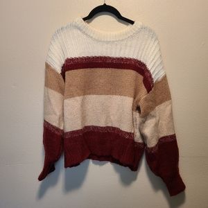 Striped sweater